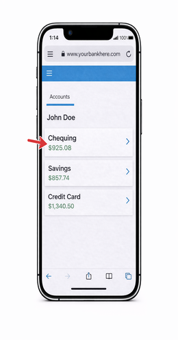 Transactions per page placeholder